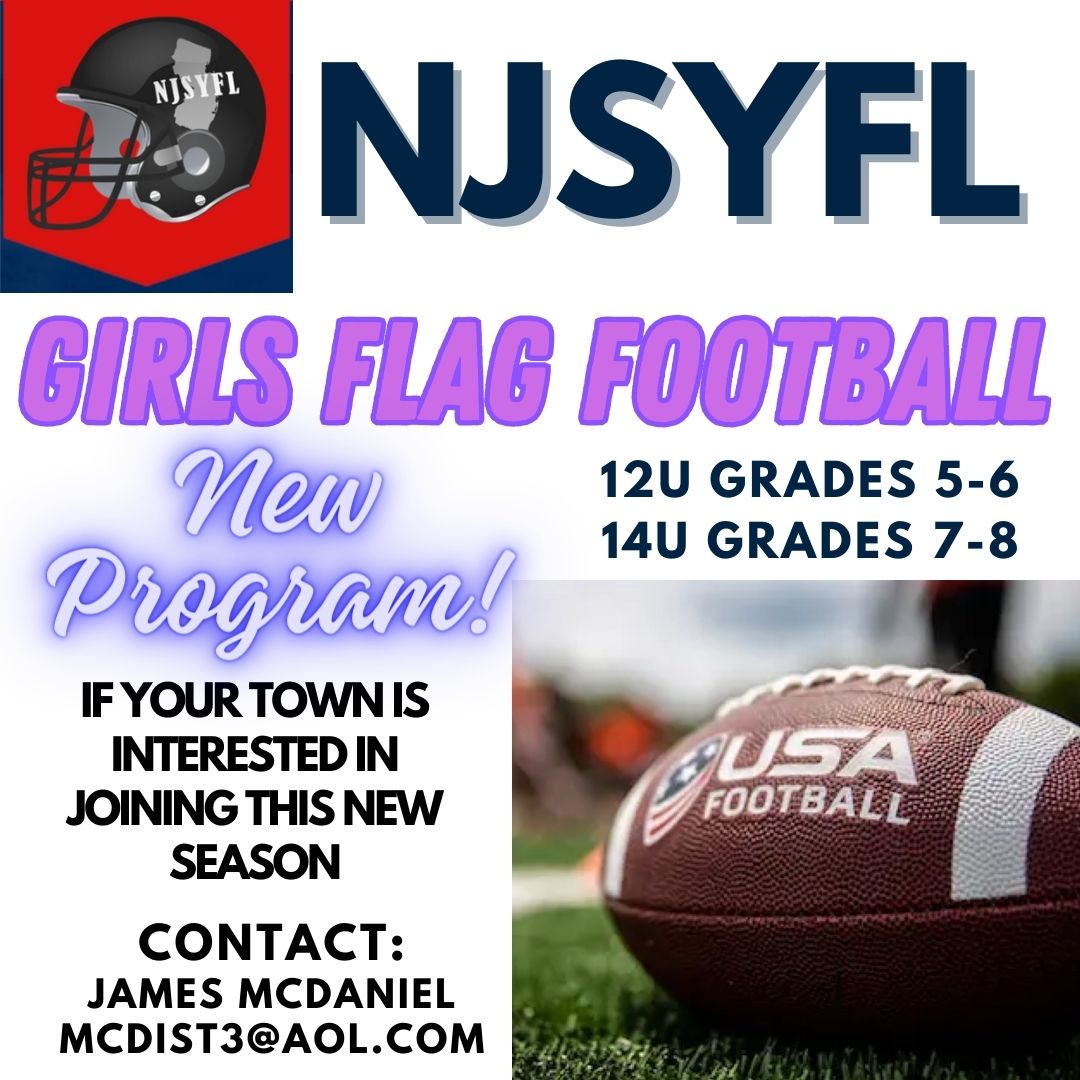 NJSYFL Girls Flag Football